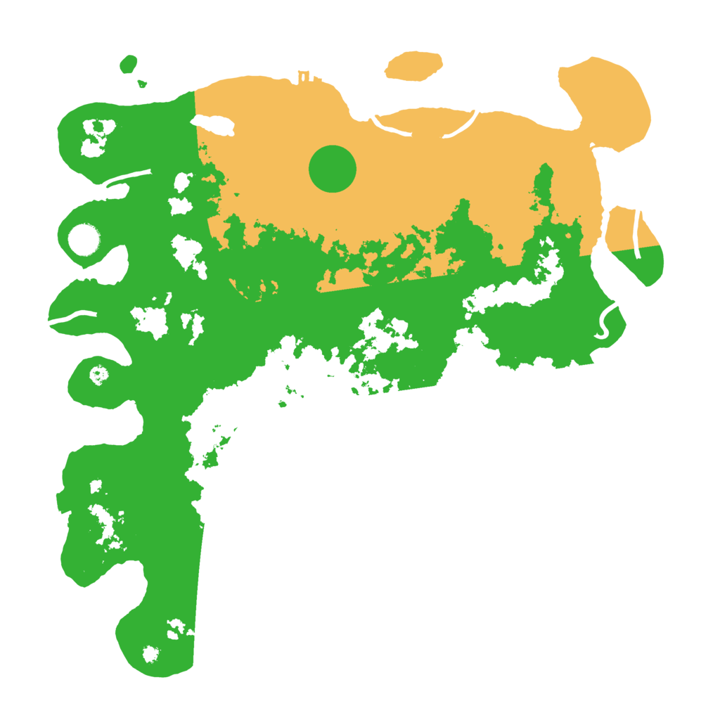 Biome Rust Map: Procedural Map, Size: 4000, Seed: 96902594
