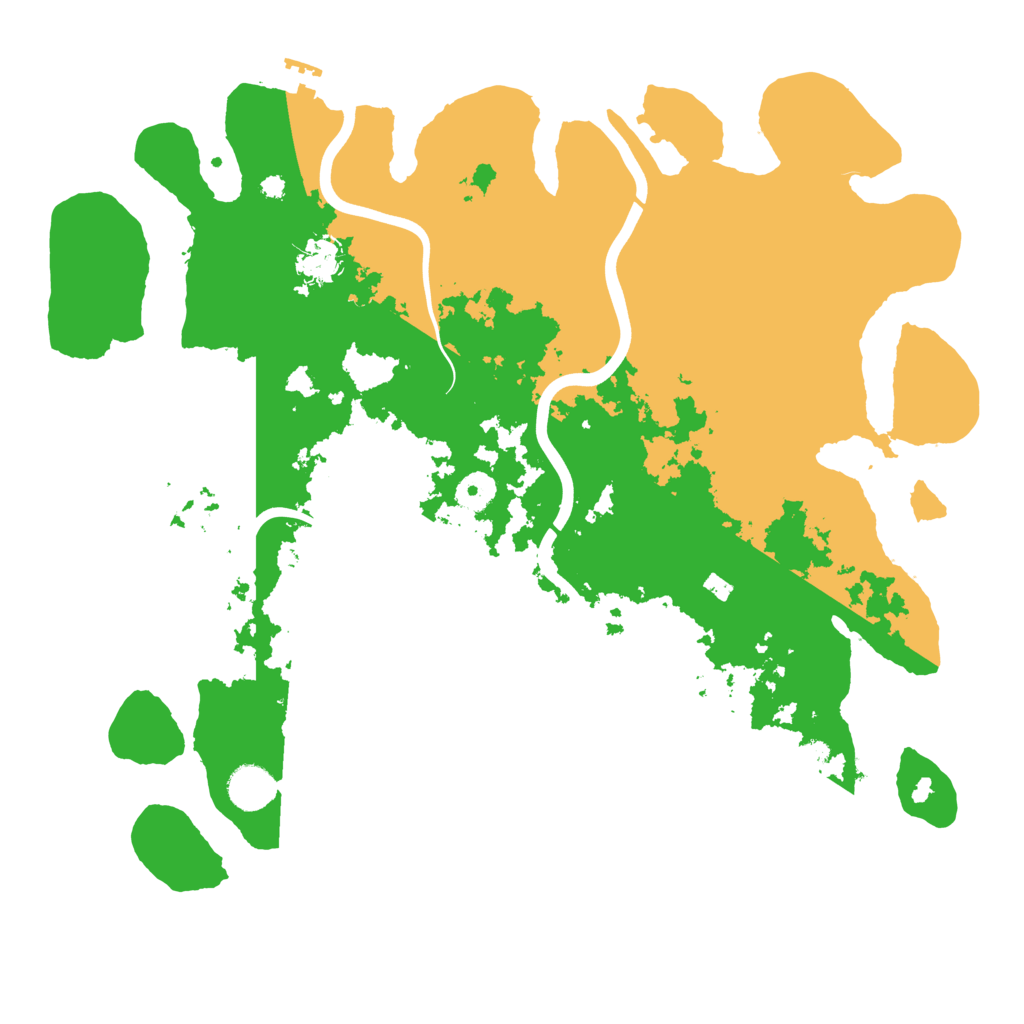 Biome Rust Map: Procedural Map, Size: 3950, Seed: 1909422909