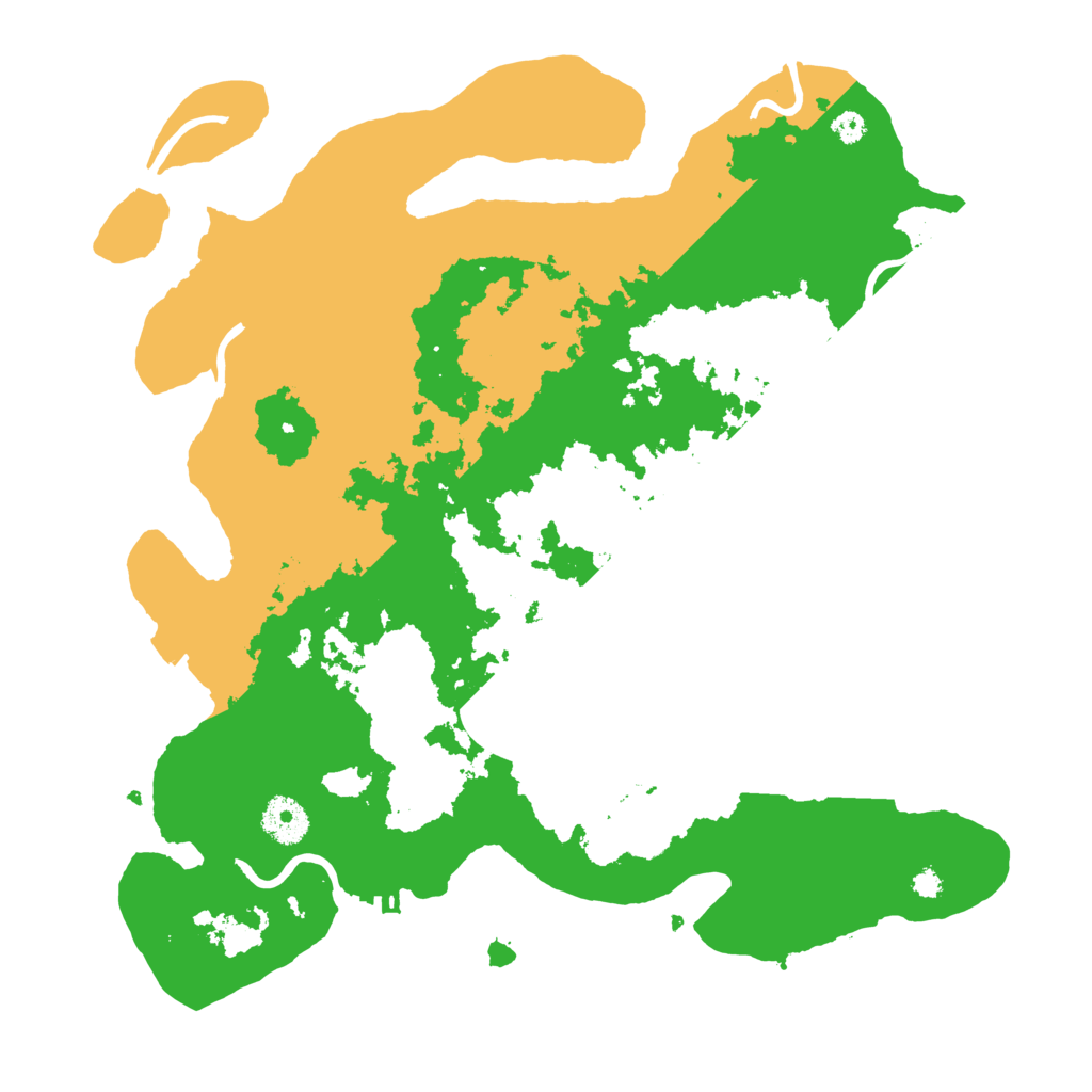 Biome Rust Map: Procedural Map, Size: 3550, Seed: 18074968