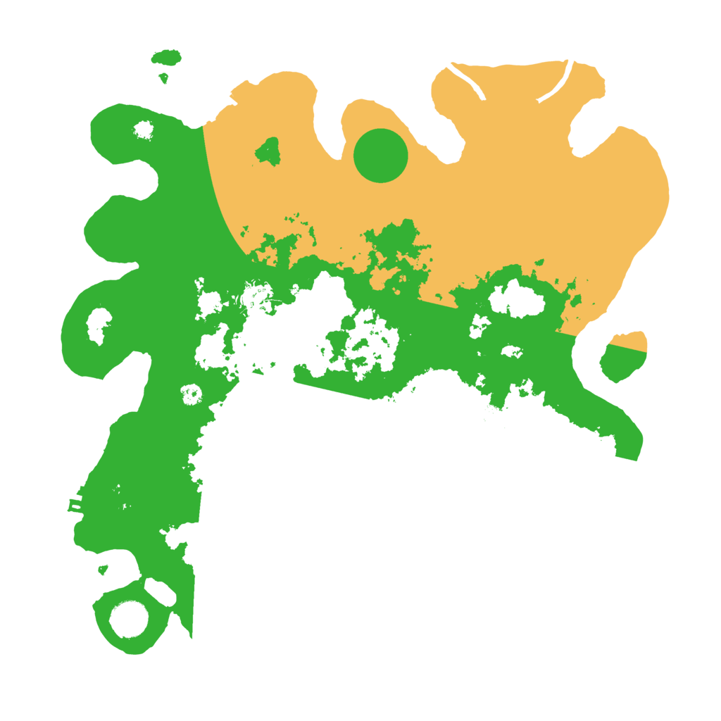 Biome Rust Map: Procedural Map, Size: 3500, Seed: 82918093