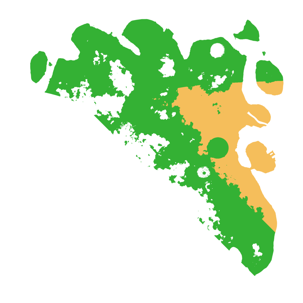 Biome Rust Map: Procedural Map, Size: 3800, Seed: 54784030