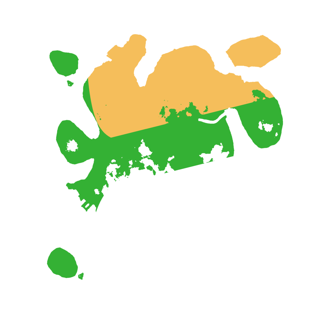 Biome Rust Map: Procedural Map, Size: 2500, Seed: 1363643487