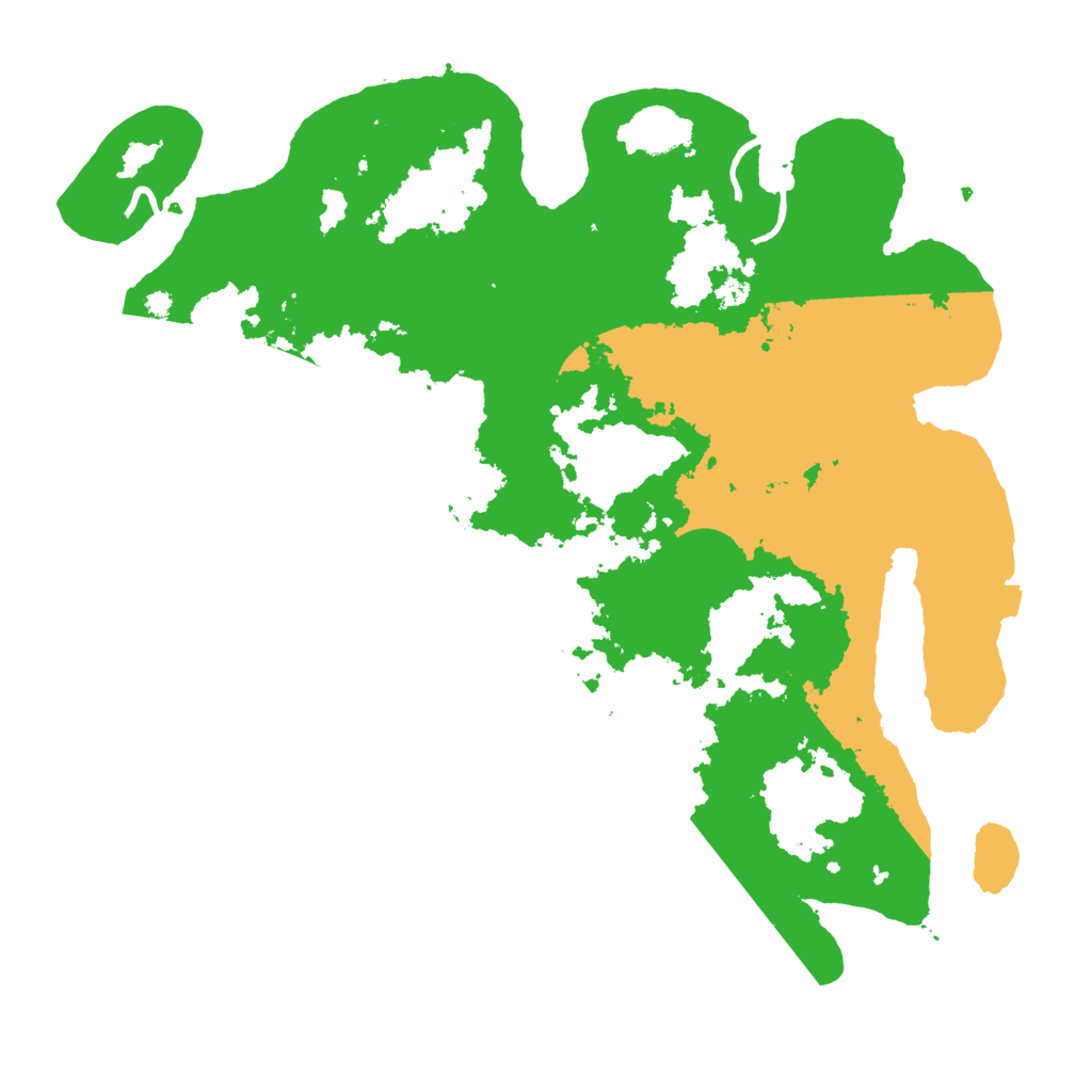 Biome Rust Map: Procedural Map, Size: 4000, Seed: 10523