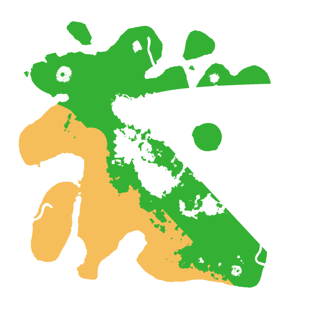 Biome Rust Map: Procedural Map, Size: 3000, Seed: 506469612