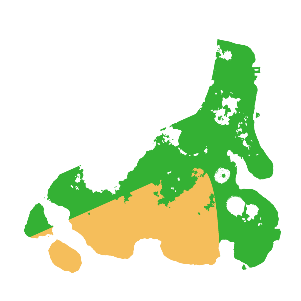 Biome Rust Map: Procedural Map, Size: 3000, Seed: 1898276692