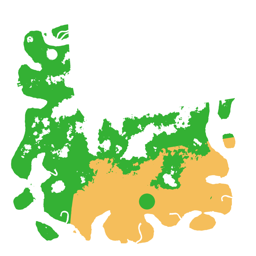 Biome Rust Map: Procedural Map, Size: 4250, Seed: 206196765