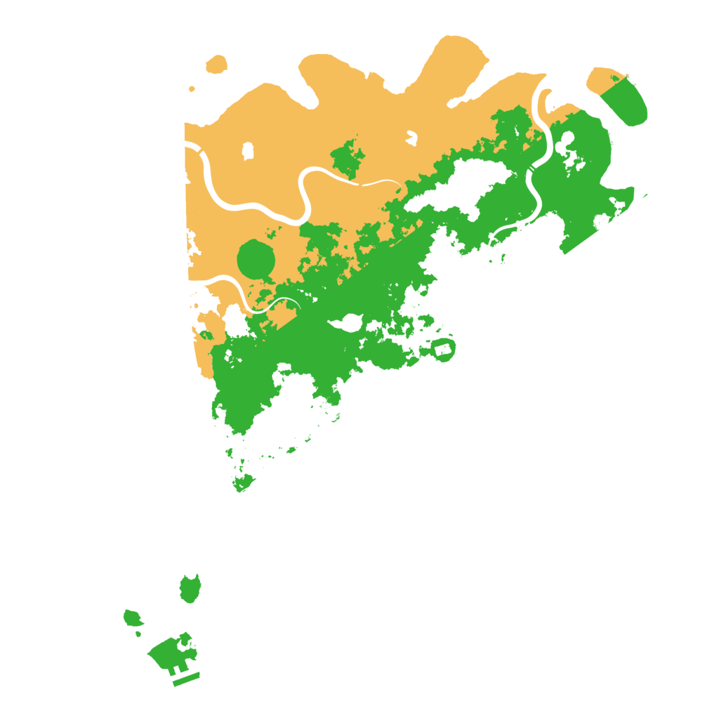 Biome Rust Map: Procedural Map, Size: 5000, Seed: 265282310