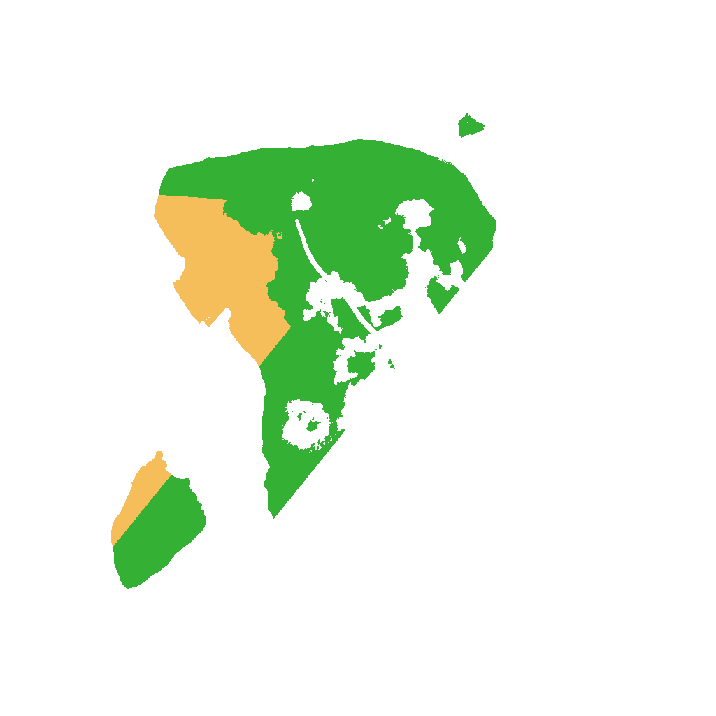 Biome Rust Map: Procedural Map, Size: 1500, Seed: 123765