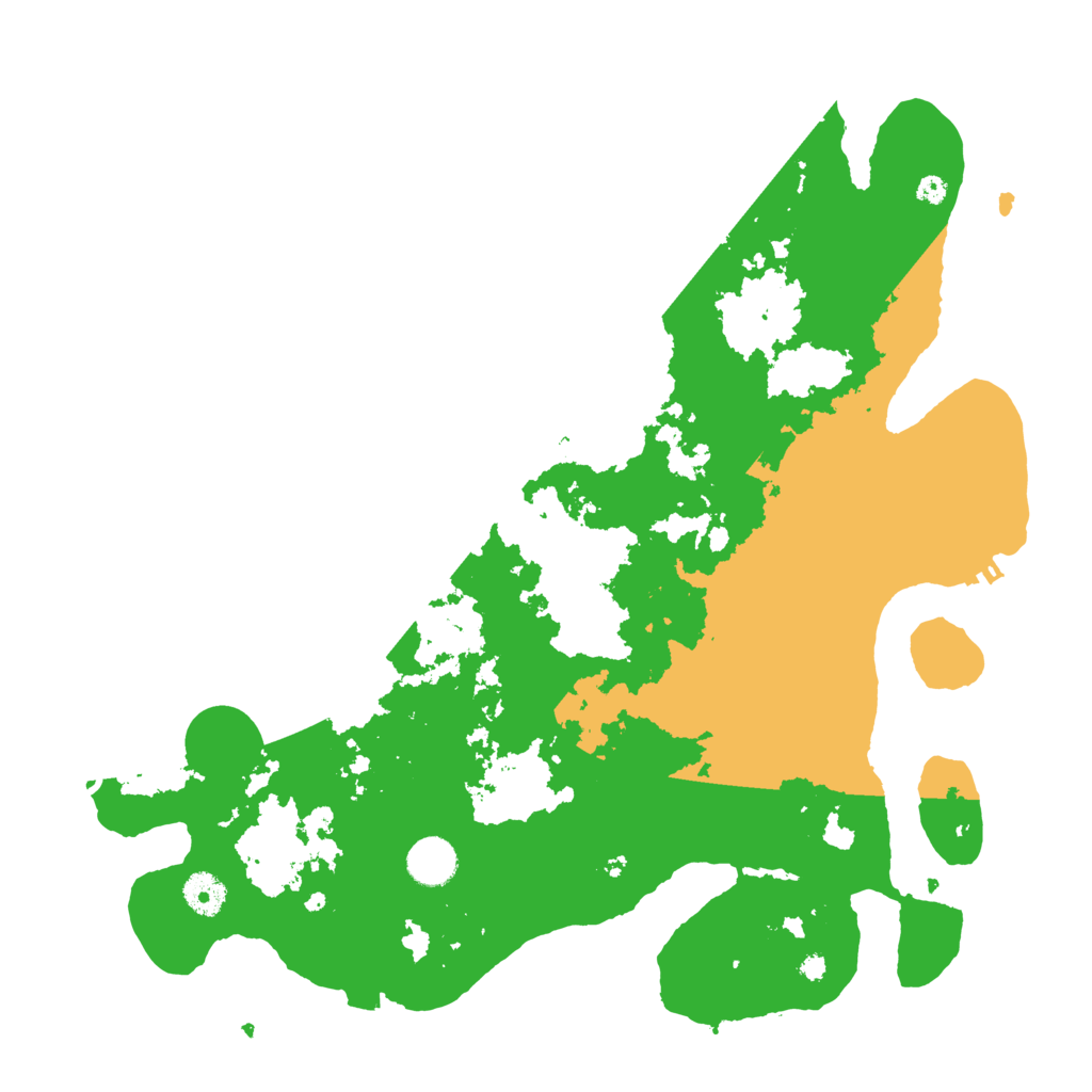 Biome Rust Map: Procedural Map, Size: 3900, Seed: 98281221