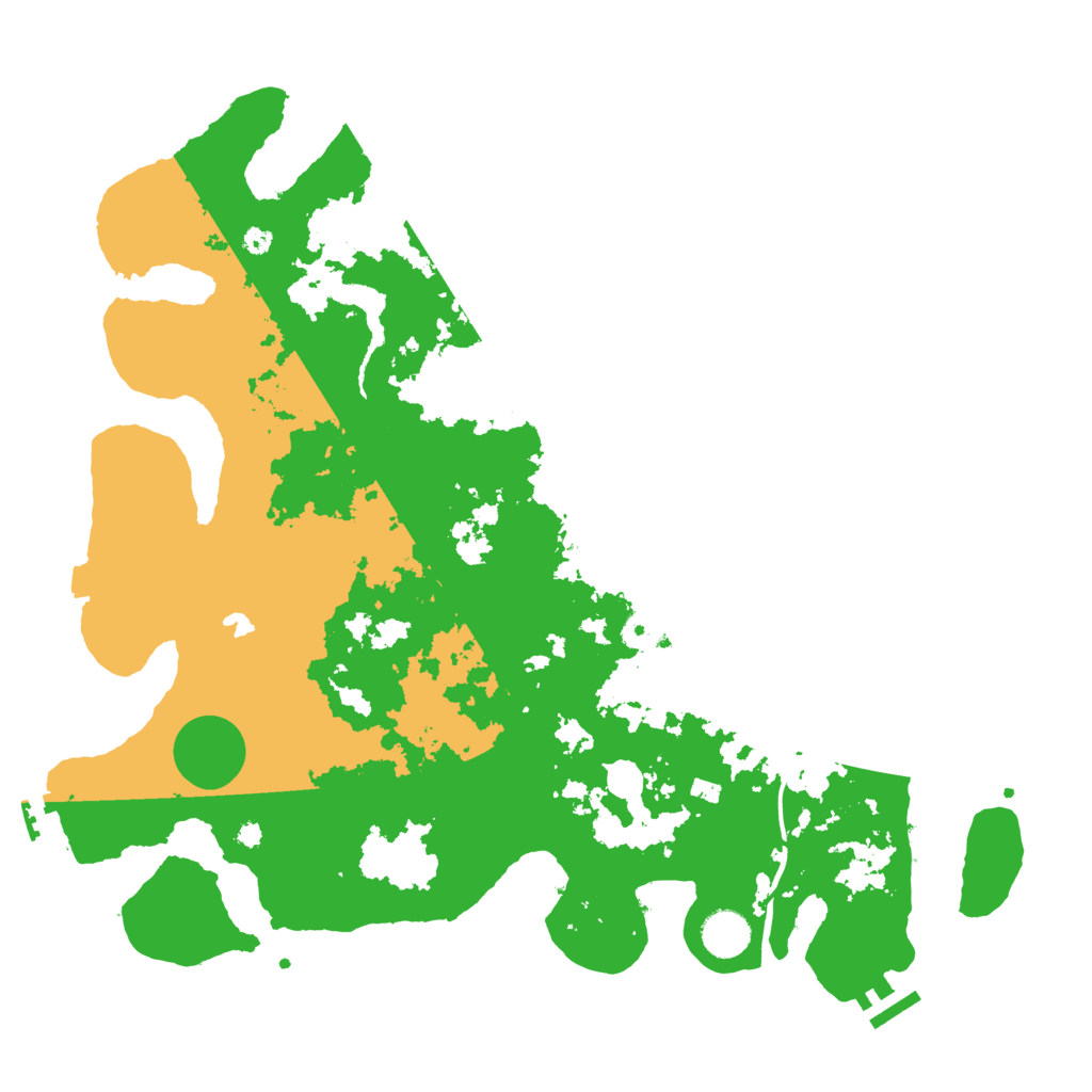 Biome Rust Map: Procedural Map, Size: 4000, Seed: 55778776