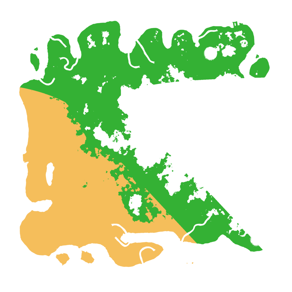 Biome Rust Map: Procedural Map, Size: 3950, Seed: 86558897