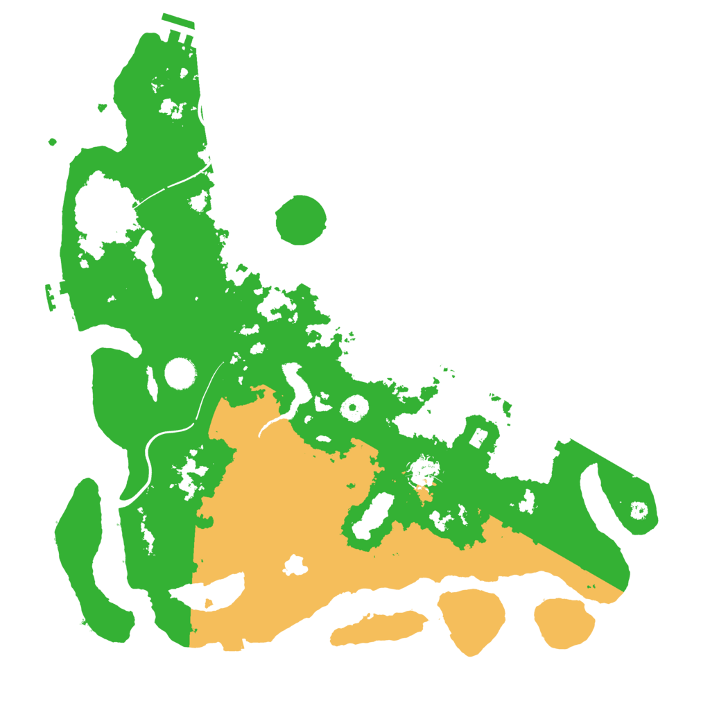 Biome Rust Map: Procedural Map, Size: 4000, Seed: 53823811