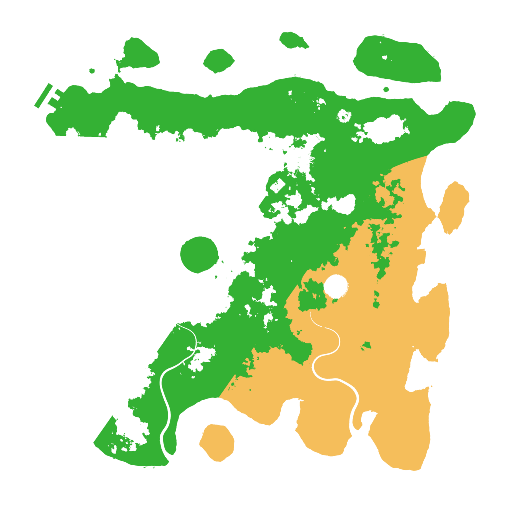 Biome Rust Map: Procedural Map, Size: 3850, Seed: 5018248