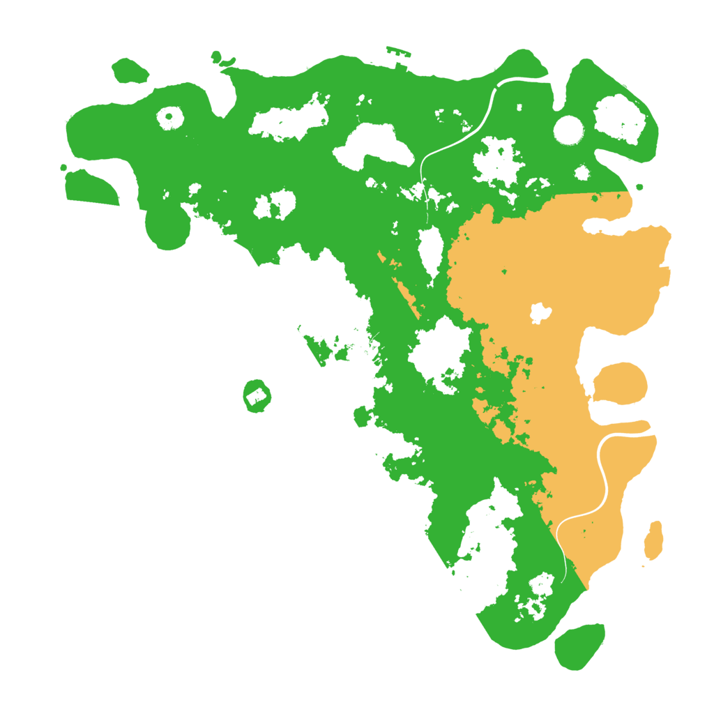 Biome Rust Map: Procedural Map, Size: 4250, Seed: 9410524