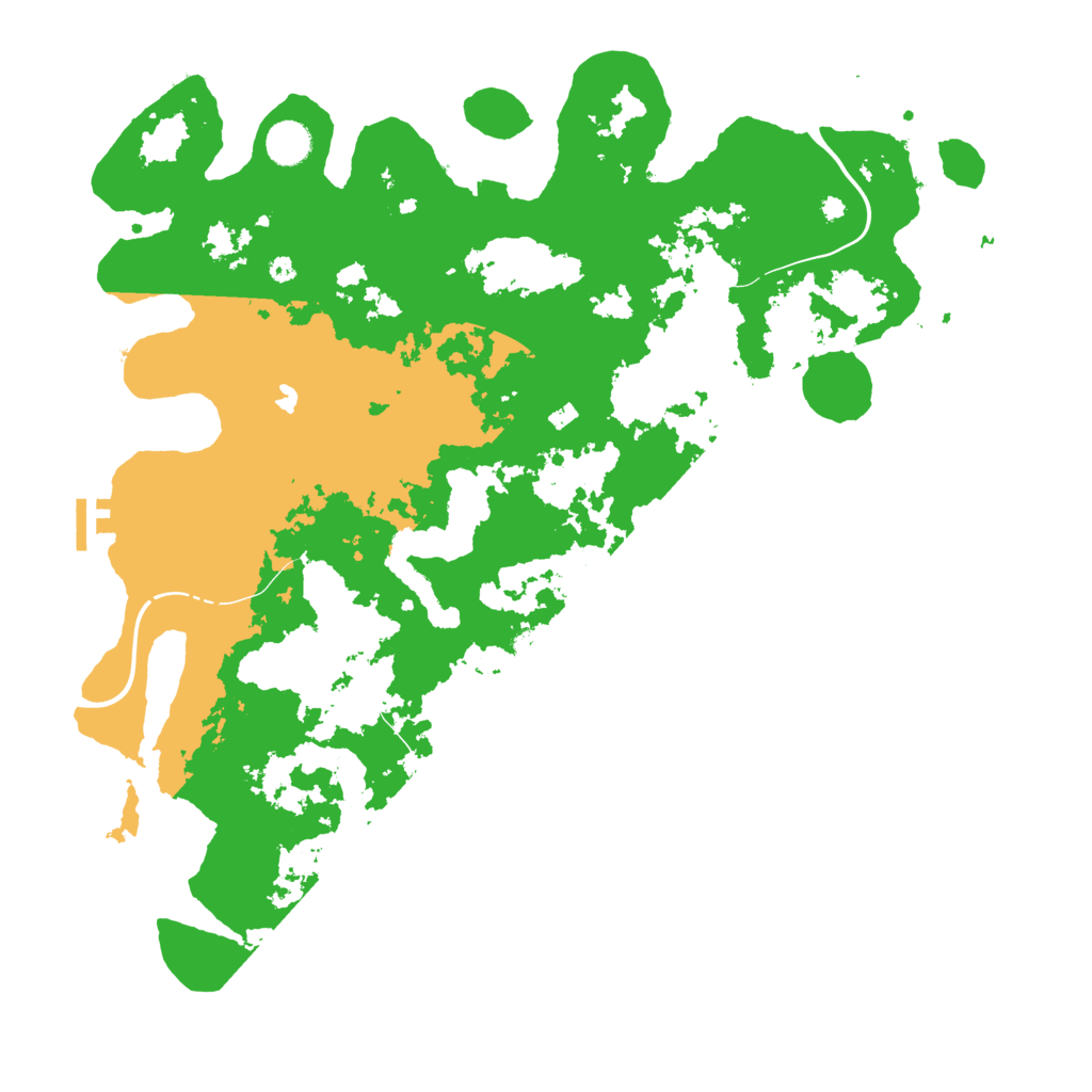 Biome Rust Map: Procedural Map, Size: 4250, Seed: 17788474