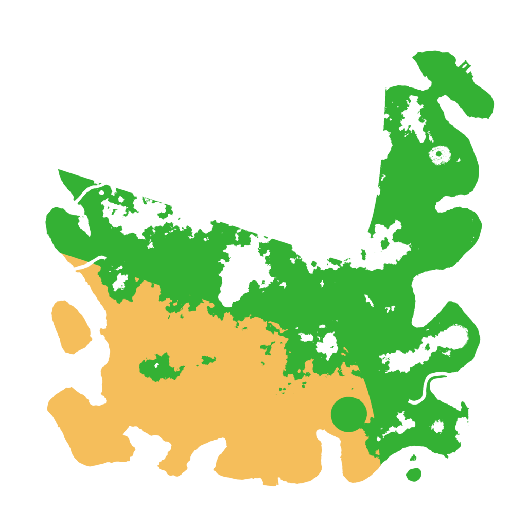 Biome Rust Map: Procedural Map, Size: 3950, Seed: 13147309