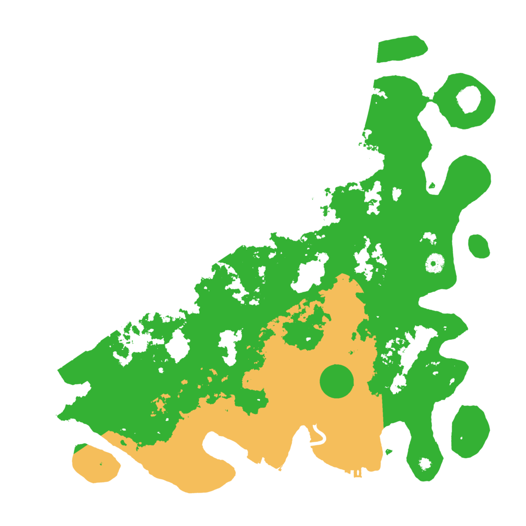 Biome Rust Map: Procedural Map, Size: 4100, Seed: 63201718