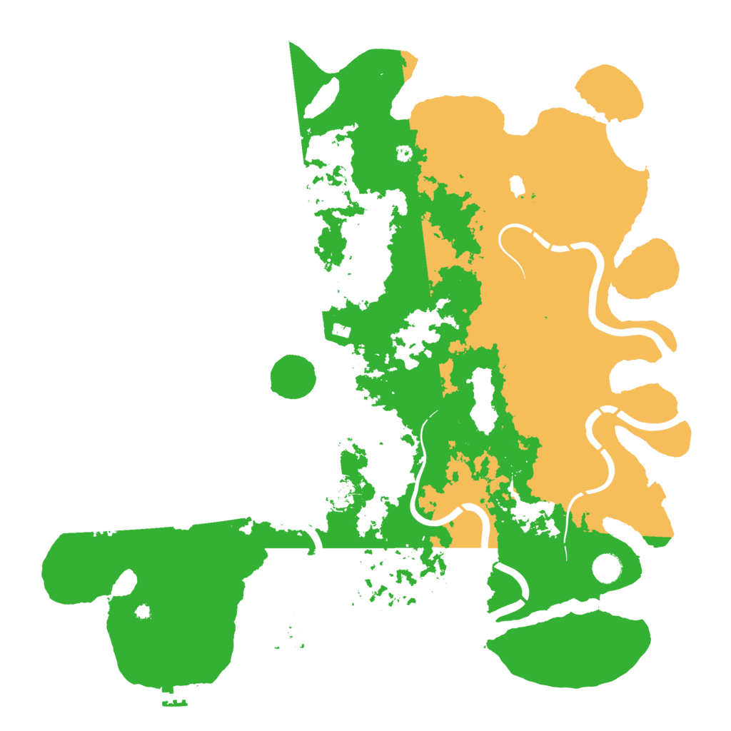 Biome Rust Map: Procedural Map, Size: 4400, Seed: 74240189
