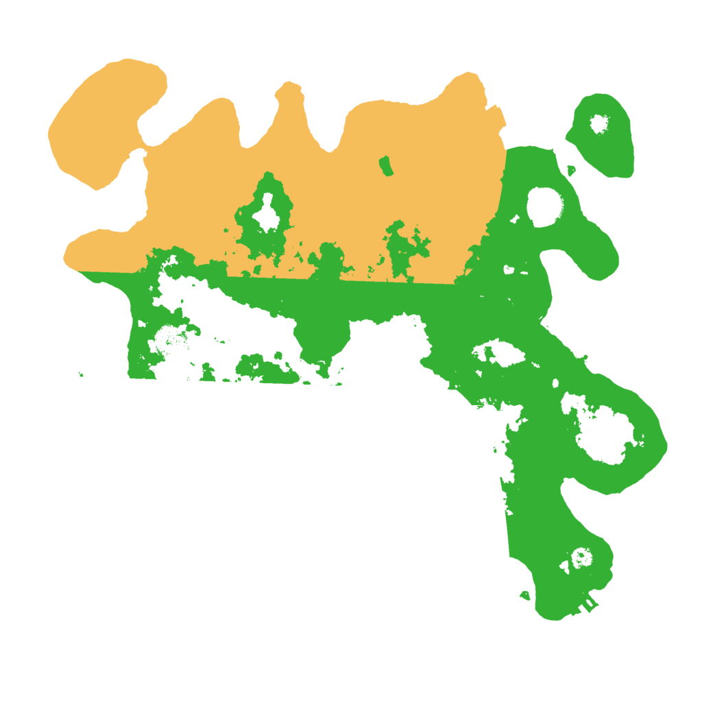 Biome Rust Map: Procedural Map, Size: 3450, Seed: 61121846