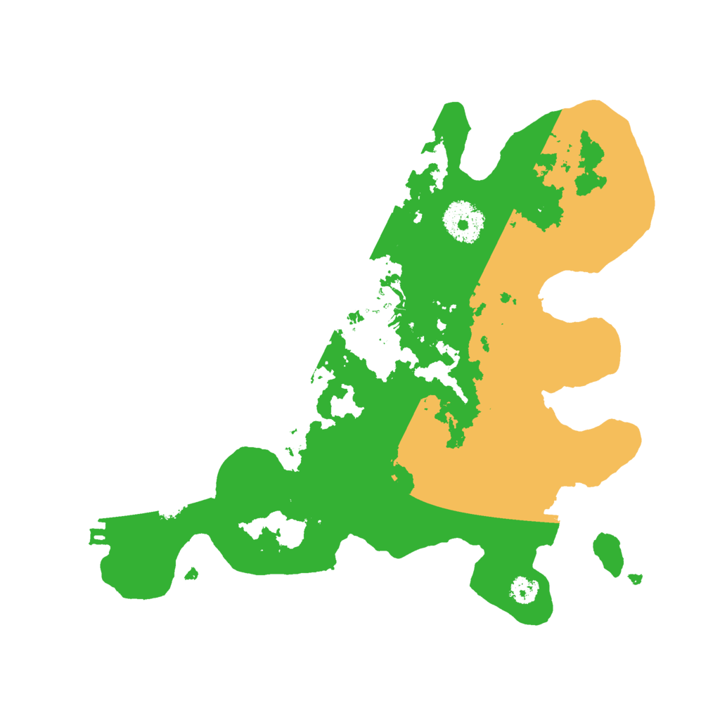 Biome Rust Map: Procedural Map, Size: 2700, Seed: 1358493576