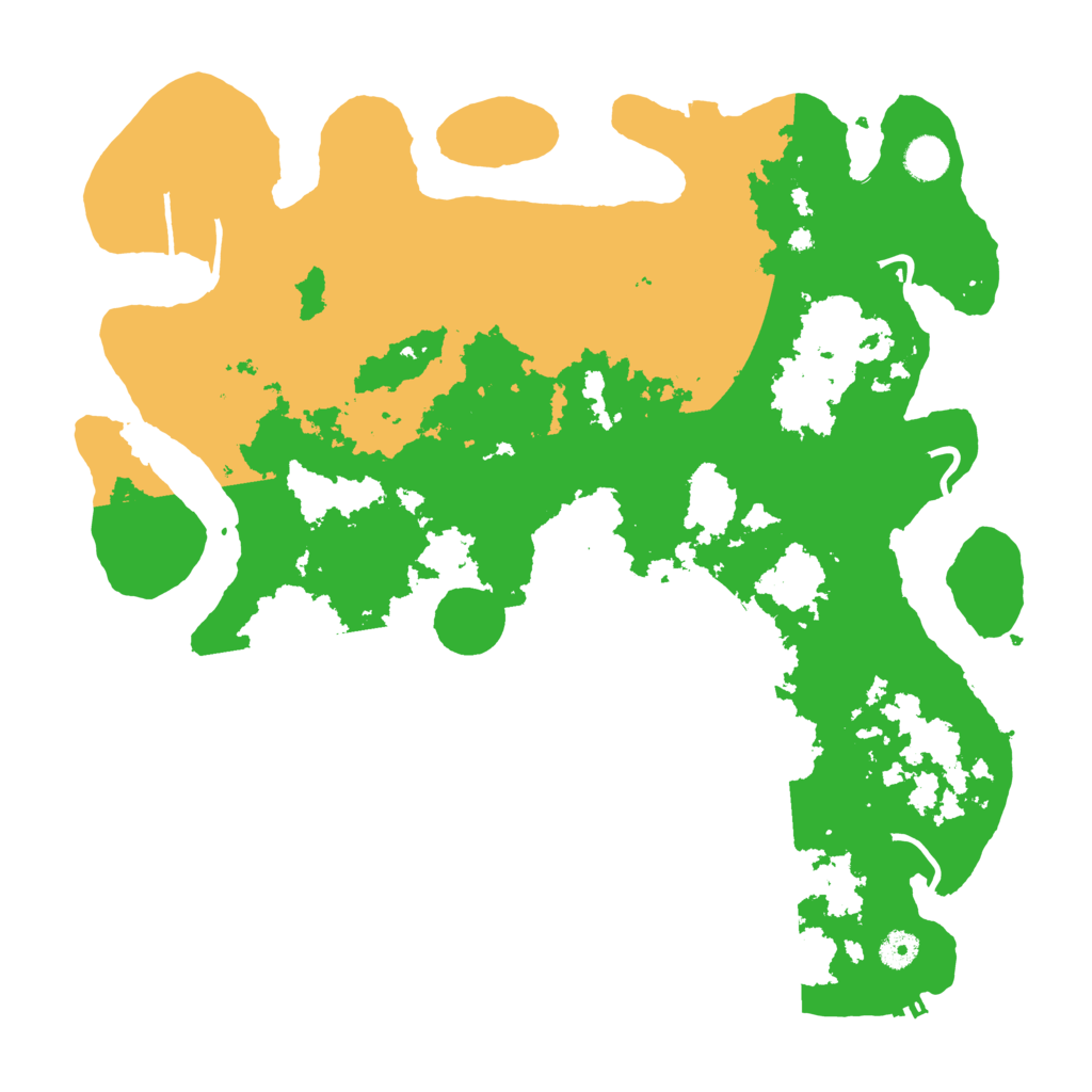 Biome Rust Map: Procedural Map, Size: 4300, Seed: 28004388