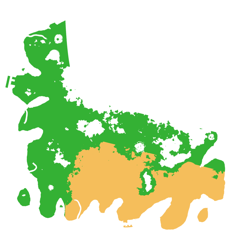 Biome Rust Map: Procedural Map, Size: 4100, Seed: 27776991