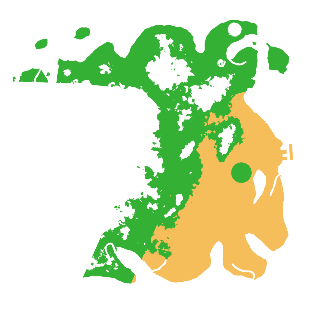 Biome Rust Map: Procedural Map, Size: 4000, Seed: 20231027