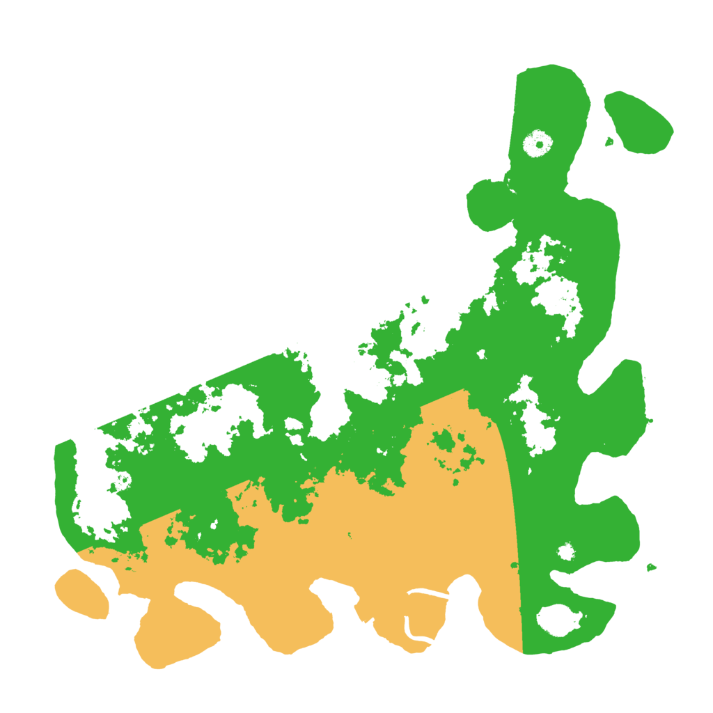 Biome Rust Map: Procedural Map, Size: 3950, Seed: 66292430