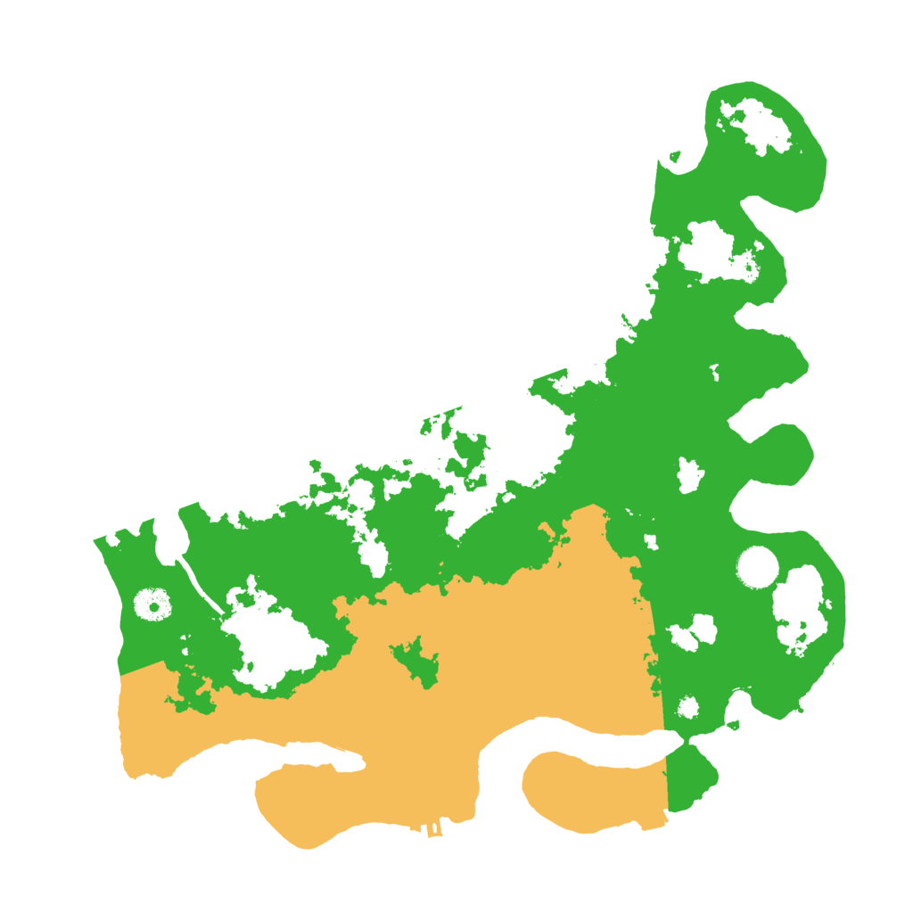 Biome Rust Map: Procedural Map, Size: 3850, Seed: 92515142