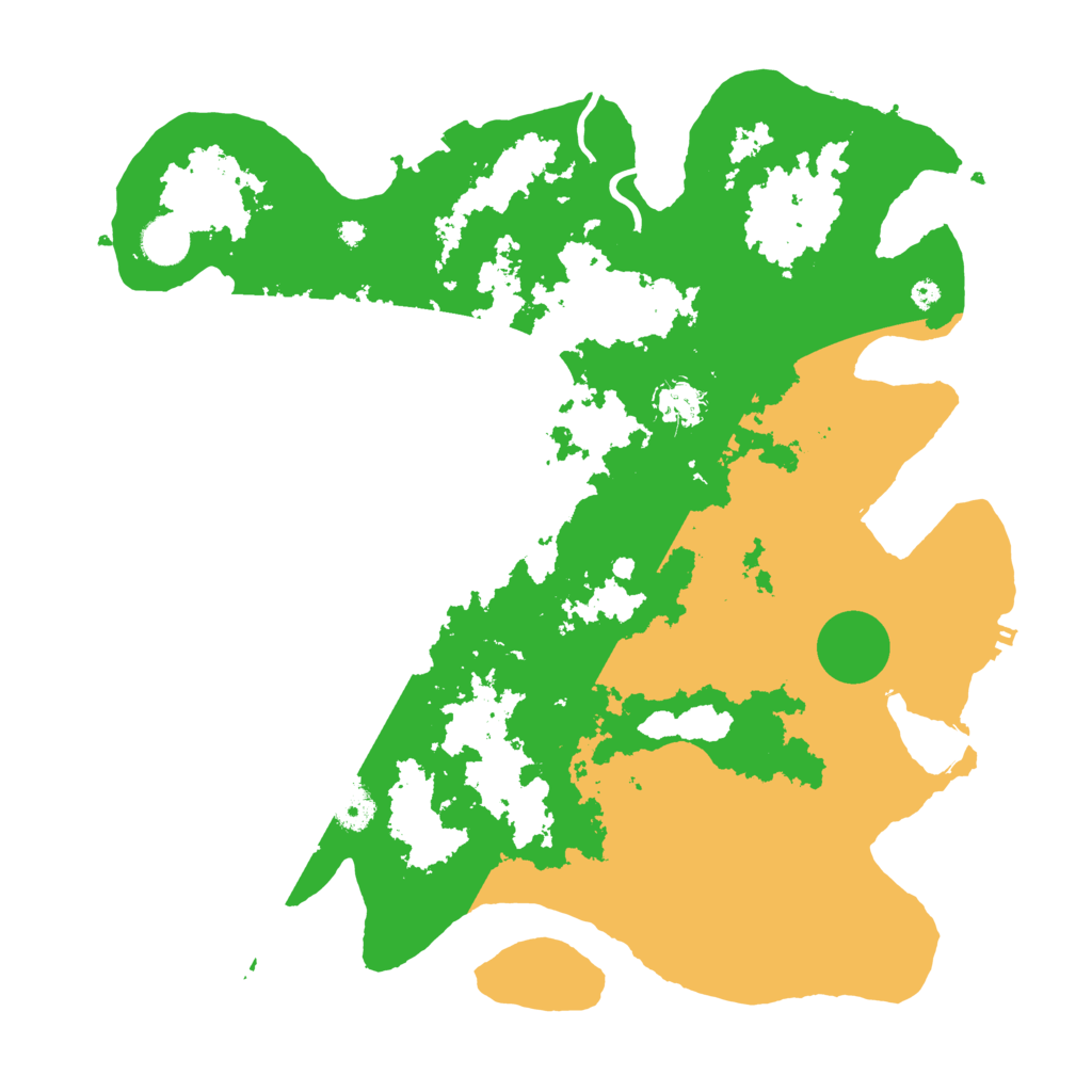 Biome Rust Map: Procedural Map, Size: 3950, Seed: 51747899