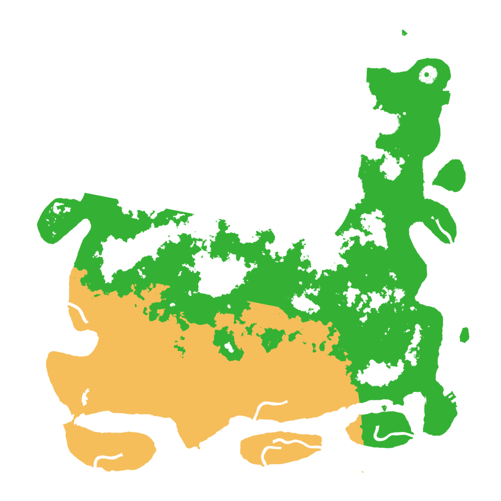 Biome Rust Map: Procedural Map, Size: 4250, Seed: 96870412