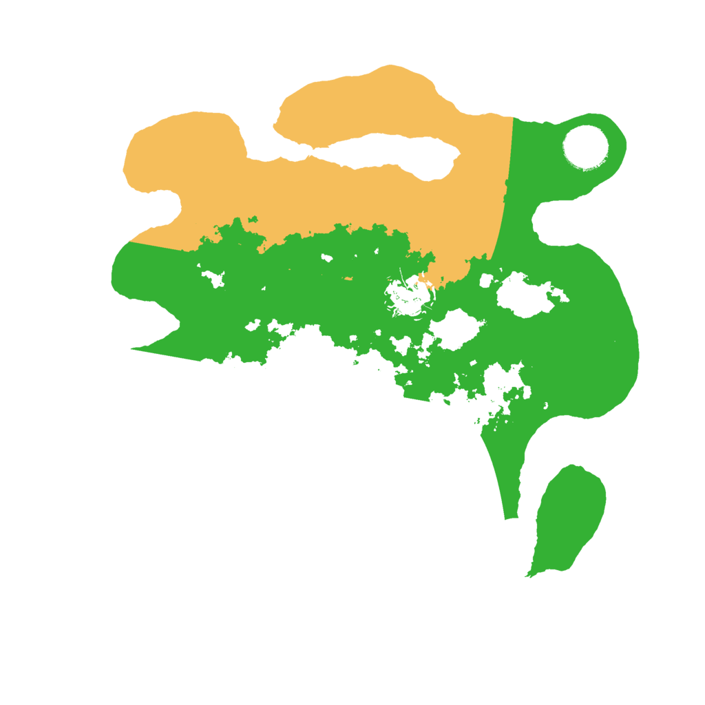 Biome Rust Map: Barren, Size: 2800, Seed: 32131488