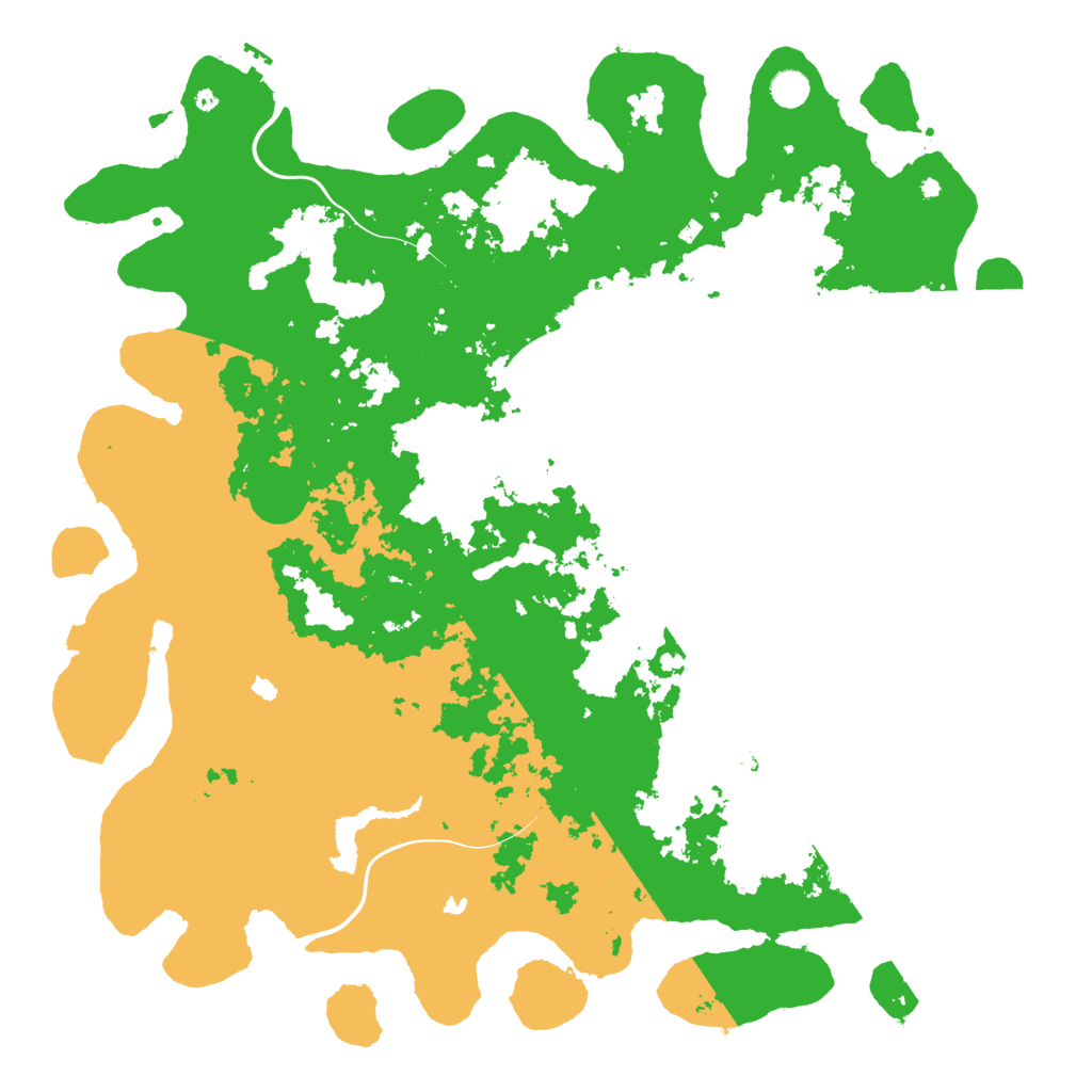 Biome Rust Map: Procedural Map, Size: 5000, Seed: 271397708