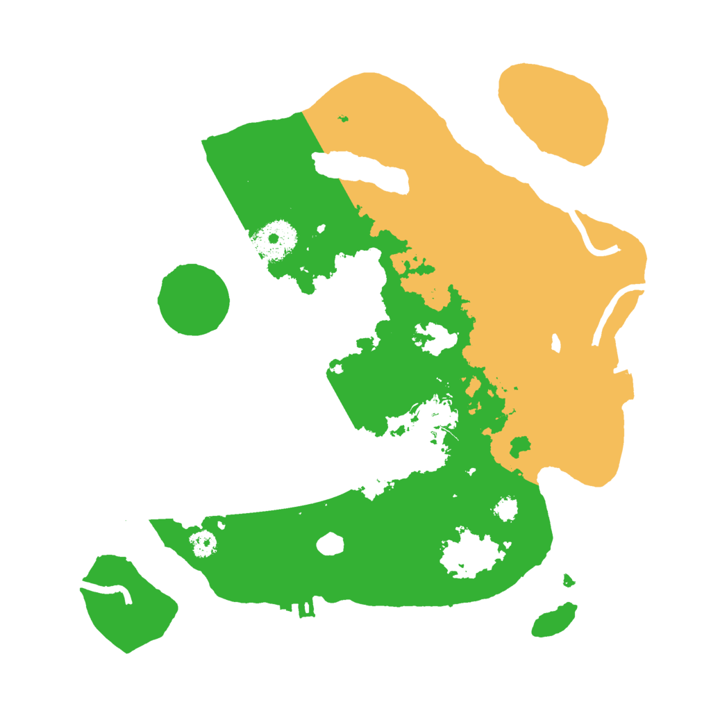 Biome Rust Map: Procedural Map, Size: 2750, Seed: 82363