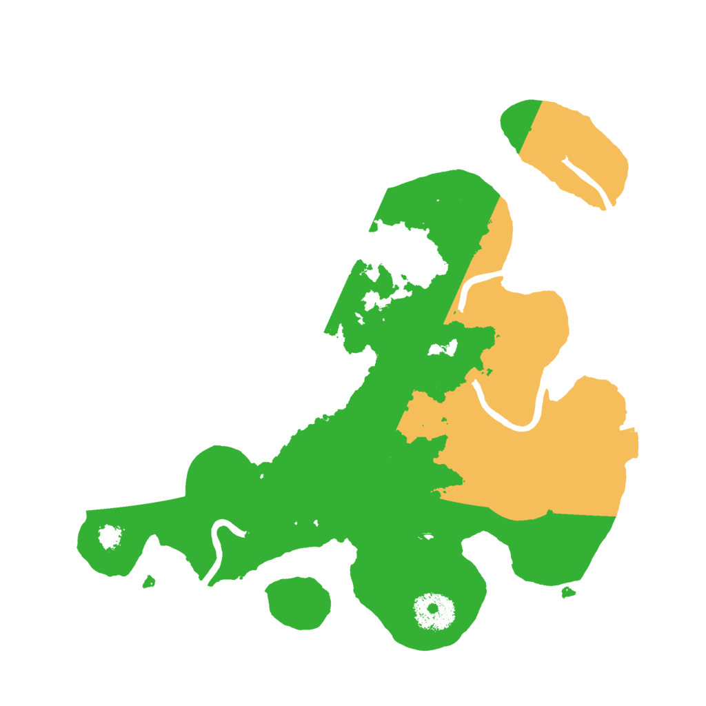 Biome Rust Map: Procedural Map, Size: 2700, Seed: 8953395