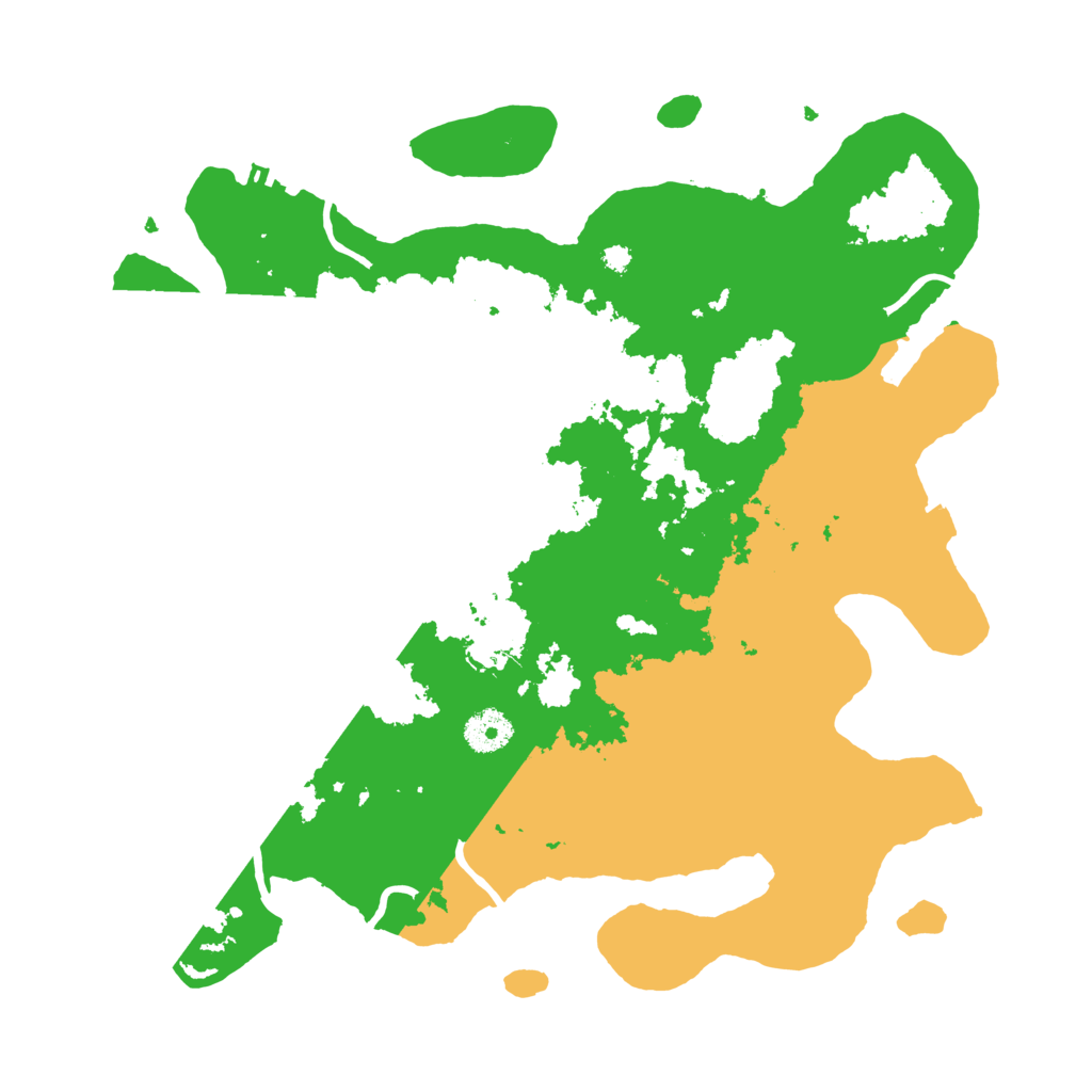 Biome Rust Map: Procedural Map, Size: 3650, Seed: 33290797