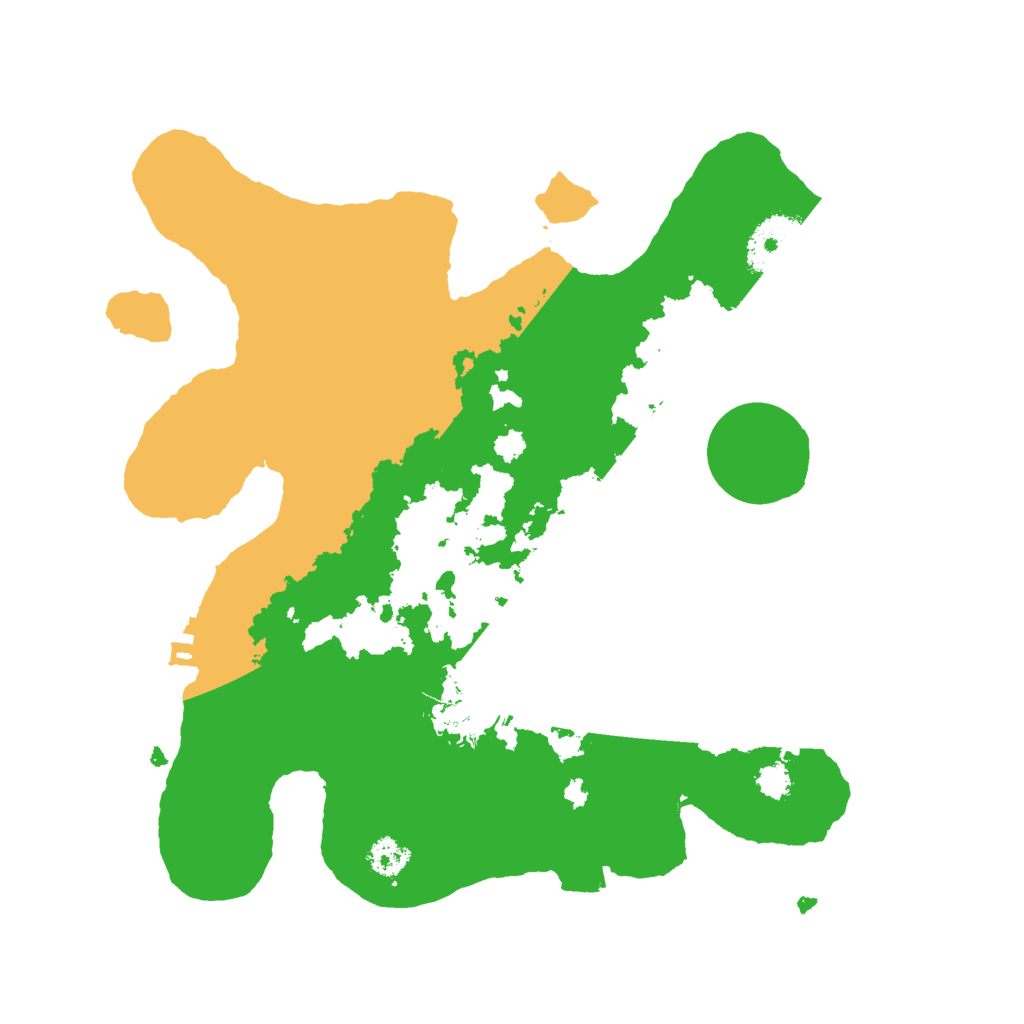 Biome Rust Map: Procedural Map, Size: 2700, Seed: 87415