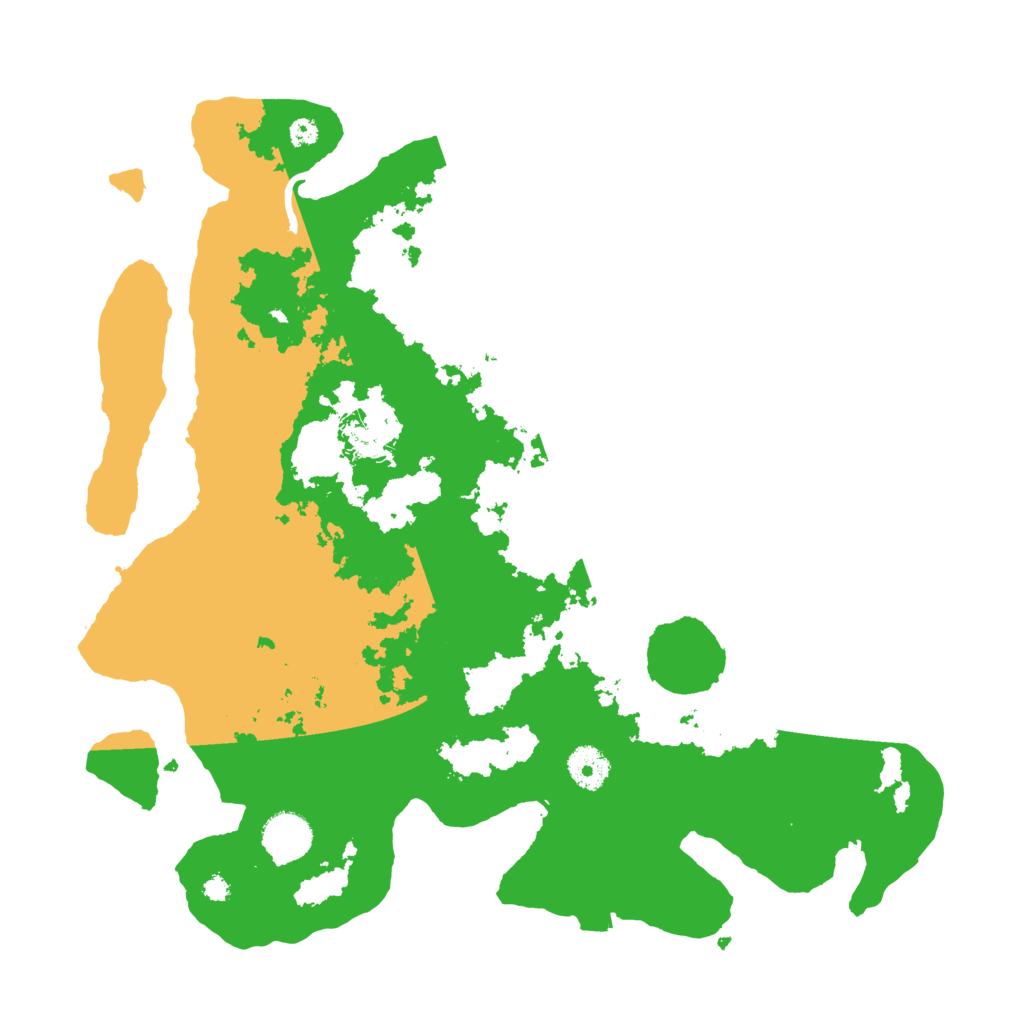 Biome Rust Map: Procedural Map, Size: 3700, Seed: 9110108