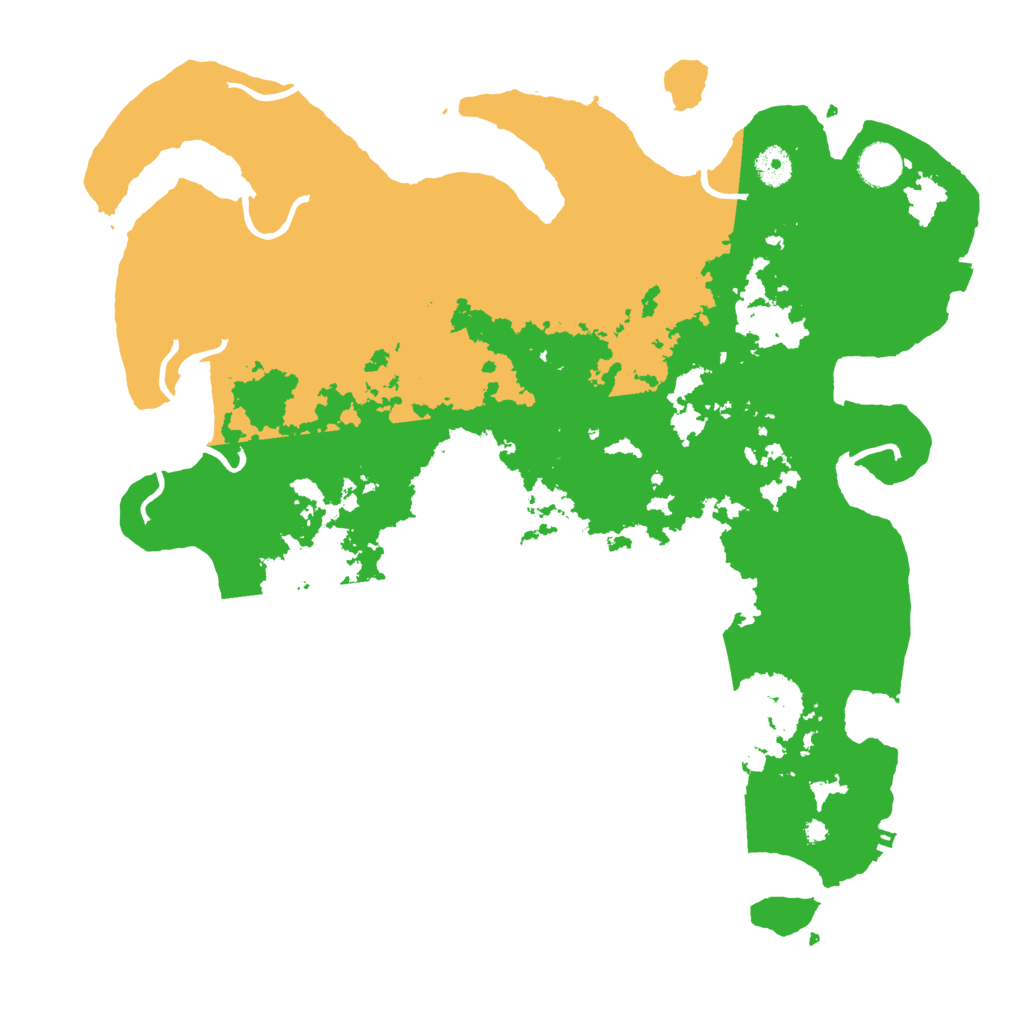 Biome Rust Map: Procedural Map, Size: 4096, Seed: 1684694116