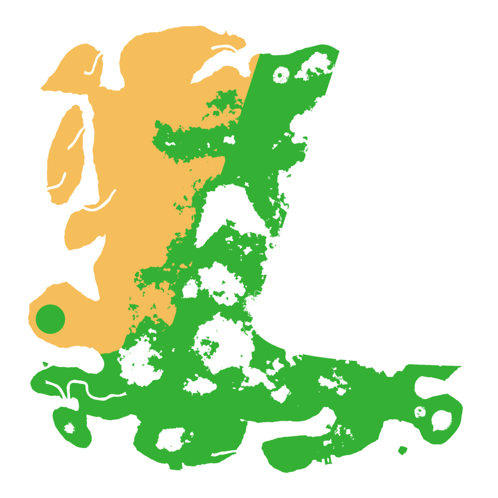 Biome Rust Map: Procedural Map, Size: 4500, Seed: 64124124