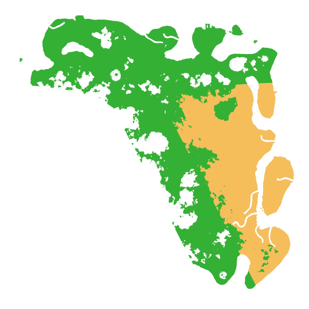 Biome Rust Map: Procedural Map, Size: 4250, Seed: 50959784