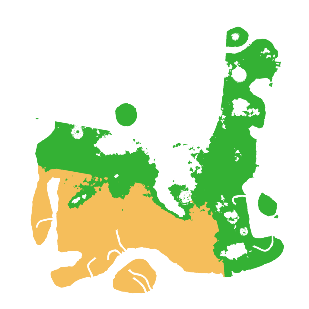 Biome Rust Map: Procedural Map, Size: 3850, Seed: 59311593