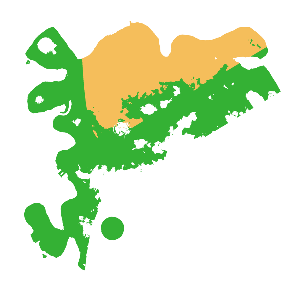 Biome Rust Map: Procedural Map, Size: 3500, Seed: 12424240