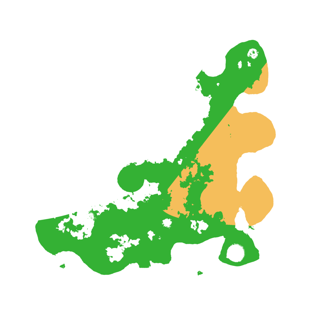 Biome Rust Map: Procedural Map, Size: 3100, Seed: 4786952