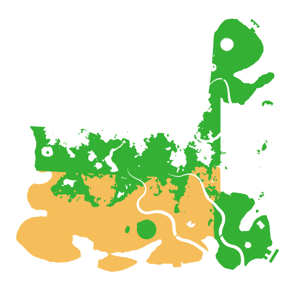 Biome Rust Map: Procedural Map, Size: 4000, Seed: 1940853179