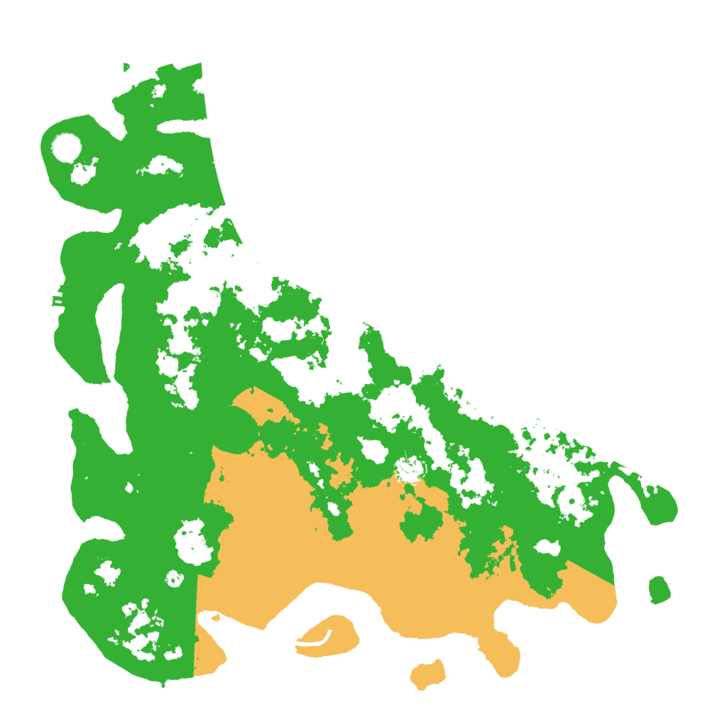 Biome Rust Map: Procedural Map, Size: 4400, Seed: 61677210