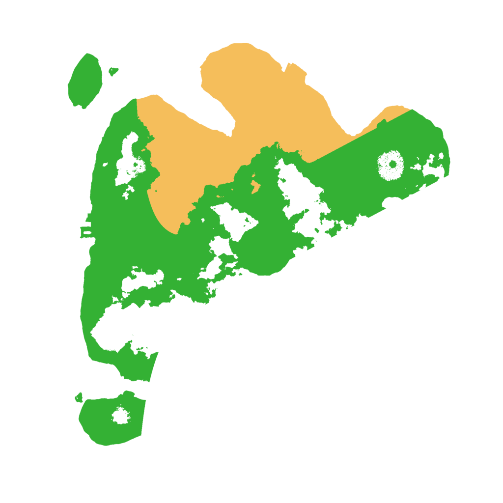 Biome Rust Map: Procedural Map, Size: 2700, Seed: 158165