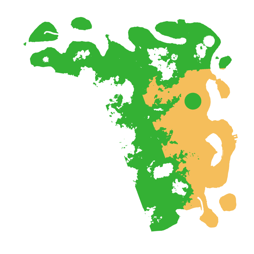 Biome Rust Map: Procedural Map, Size: 4000, Seed: 70595221