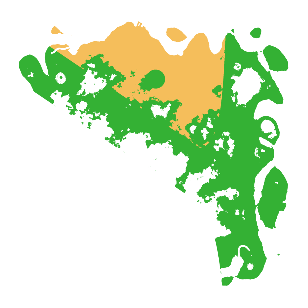 Biome Rust Map: Procedural Map, Size: 4300, Seed: 82827814