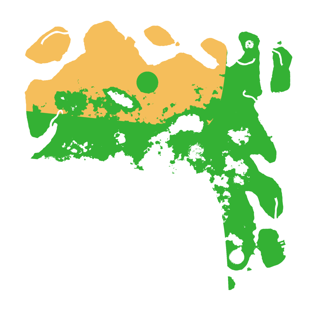 Biome Rust Map: Procedural Map, Size: 3800, Seed: 65514850